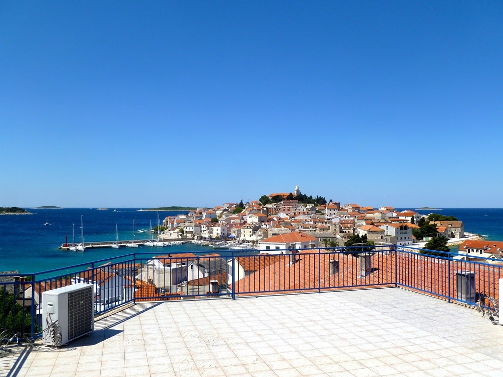 Villa Maria Primošten - view from terrace